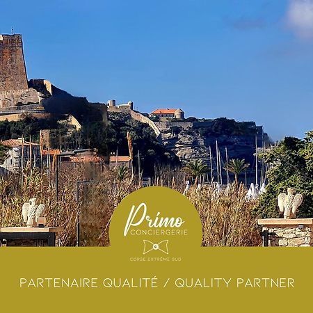 Appartement Kalliste, Logements Avec Vue Citadelle De Bonifacio Bonifacio  Bagian luar foto